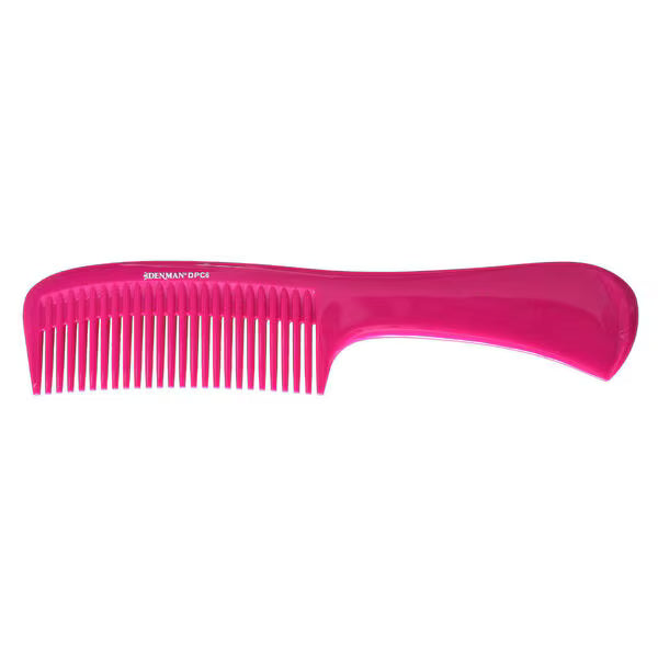 Denman Rake Comb Pink hair tool - British product