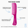 Denman Rake Comb Pink hair tool - British product