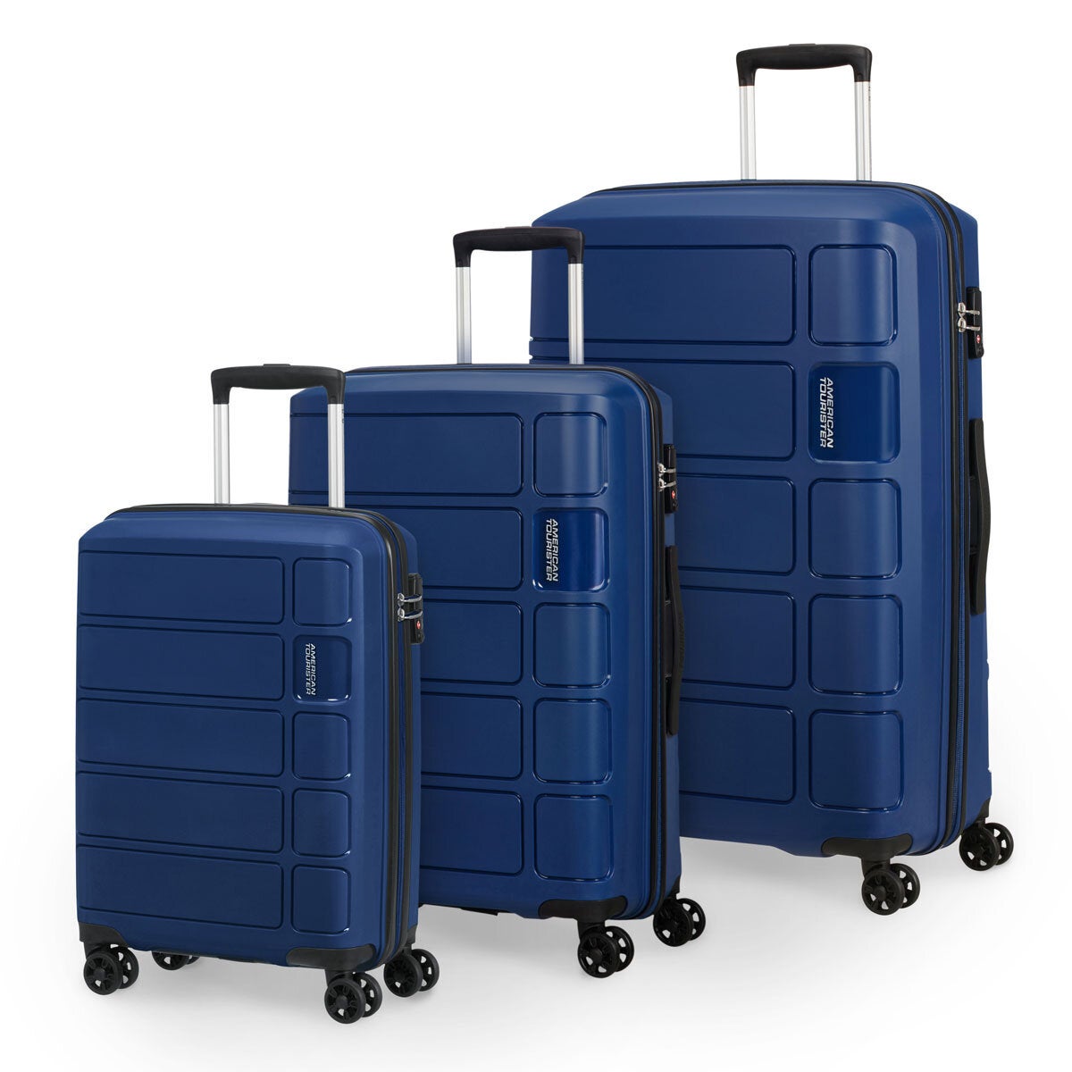 American Tourister Summer Splash 3 Piece Hardside Luggage Set