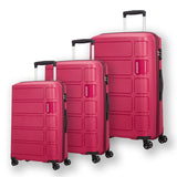 American Tourister Summer Splash 3 piece hardside luggage set, imported from the UK