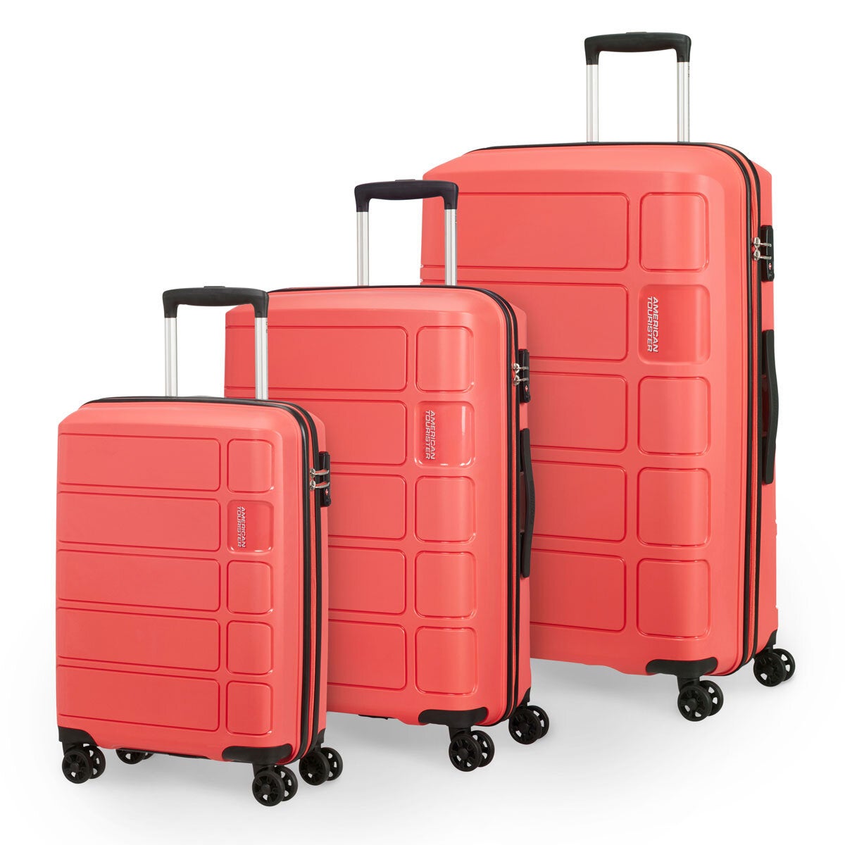 American Tourister Summer Splash 3 Piece Hardside Luggage Set