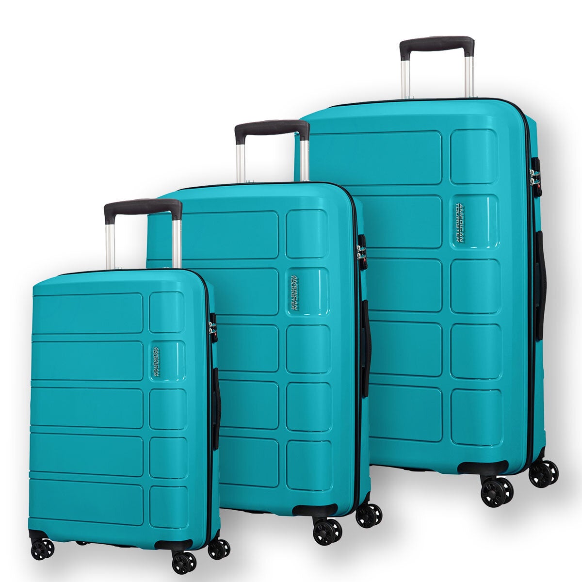 American Tourister Summer Splash 3 Piece Hardside Luggage Set