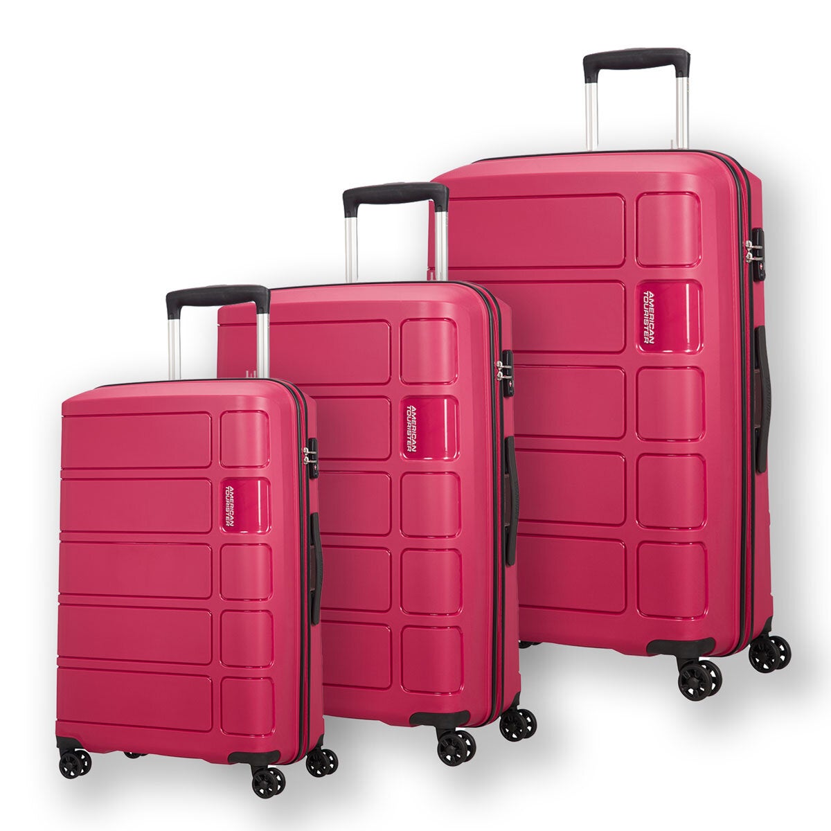 American Tourister Summer Splash 3 Piece Hardside Luggage Set