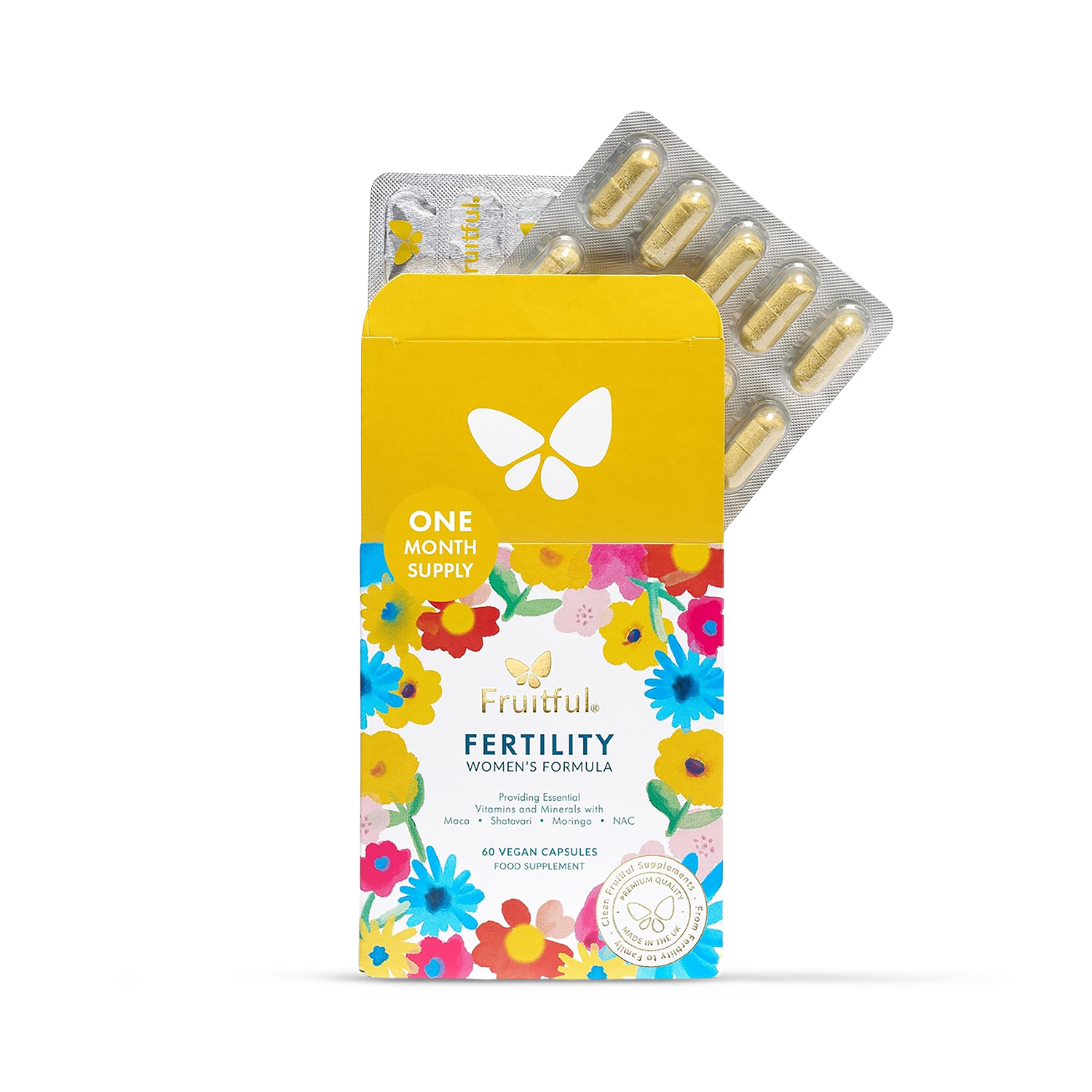 Fruitful Women's Fertility Formula 60 capsules - British product