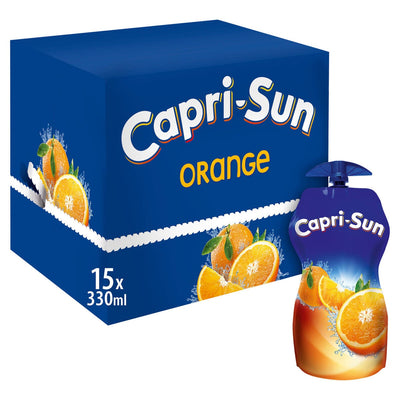 Costco UK Capri Sun Orange Juice Drink 15 x 330ml- Buy online at McGrocer