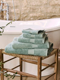 Christy Mineral Blue Supreme Luxury Cotton Towel