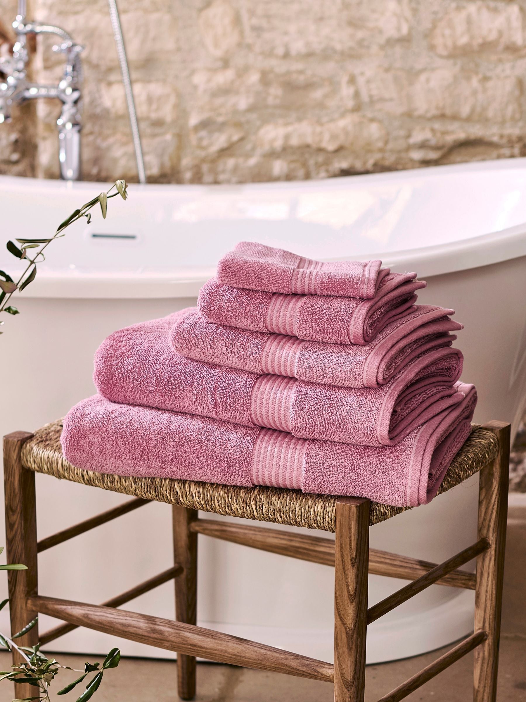 Christy Blush Pink Supreme Luxury Cotton Towel