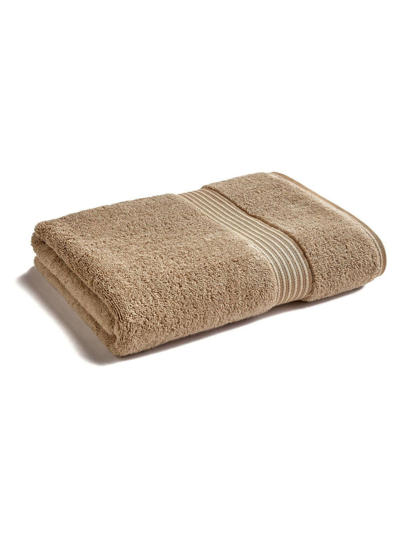 Christy Supreme Hygro mocha brown towel, imported from the UK