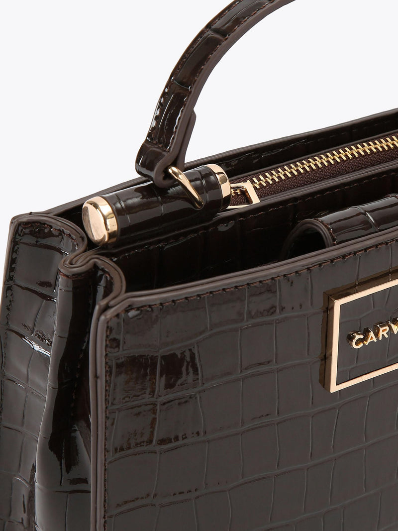 Carvela brown Jessica mini tote handbag, UK version