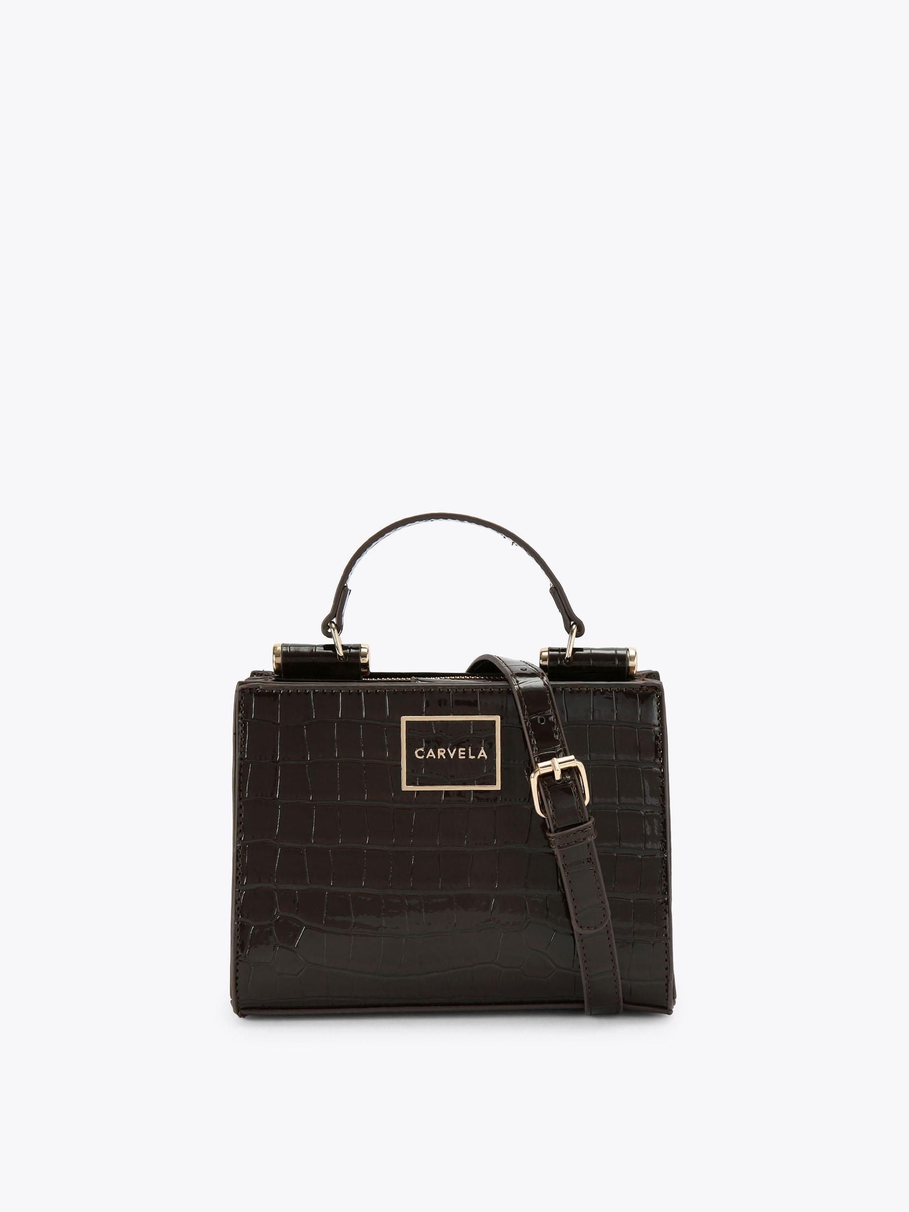 Carvela Chocolate Brown Jessica Mini Tote 2 Bag