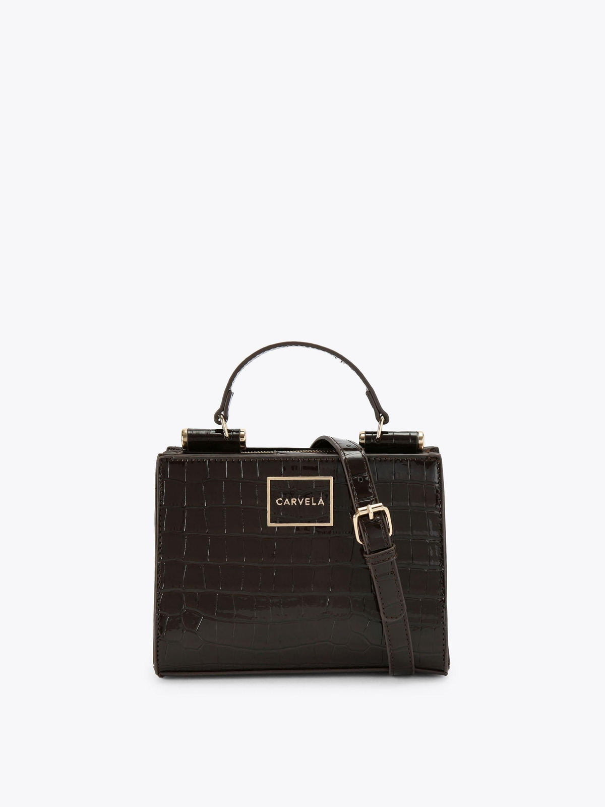 Carvela Chocolate Brown Jessica Mini Tote 2 Bag