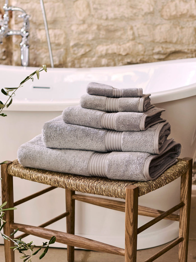 Christy Silver Grey Supreme Luxury Cotton Towel