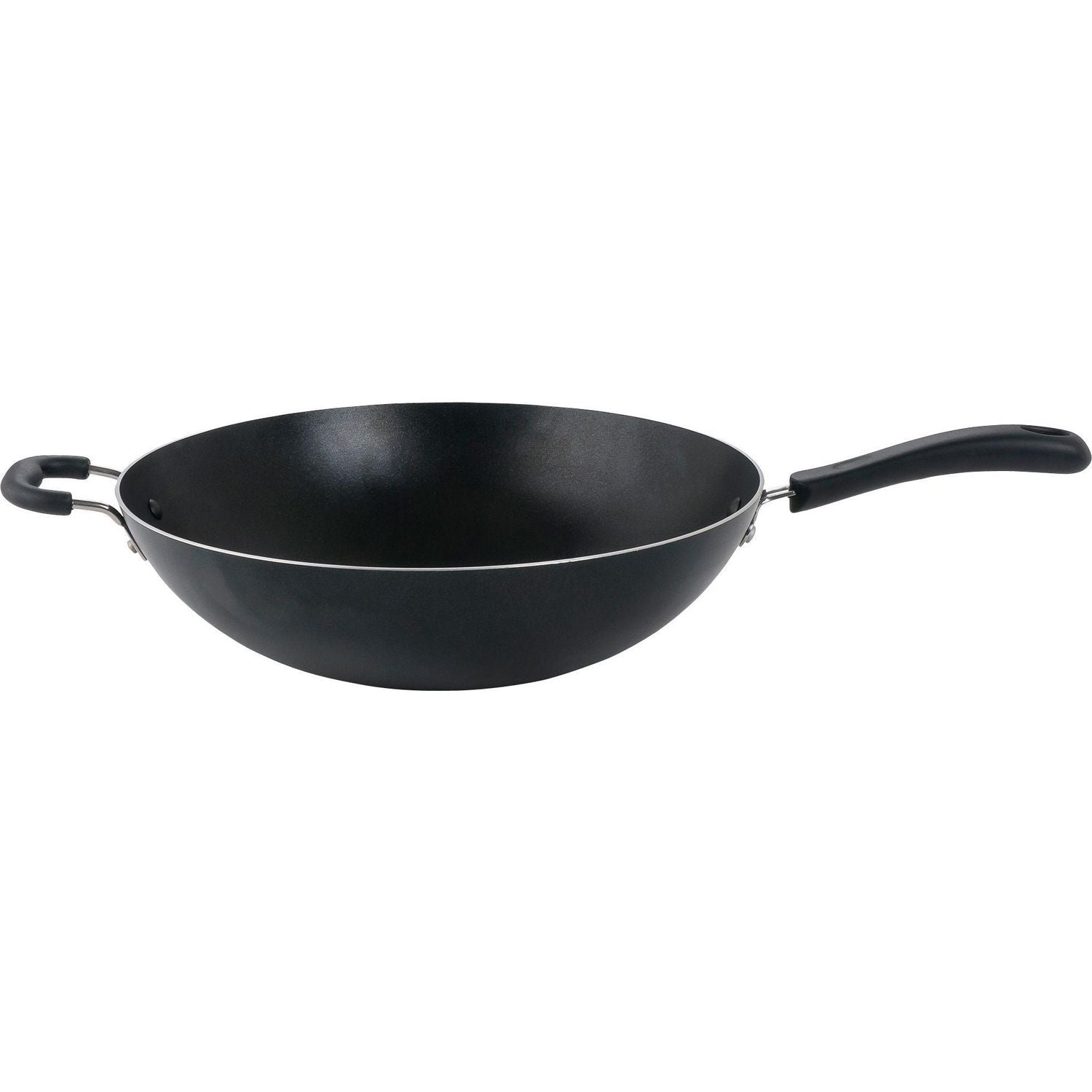 Tefal 36cm aluminium wok with helper handle - British product