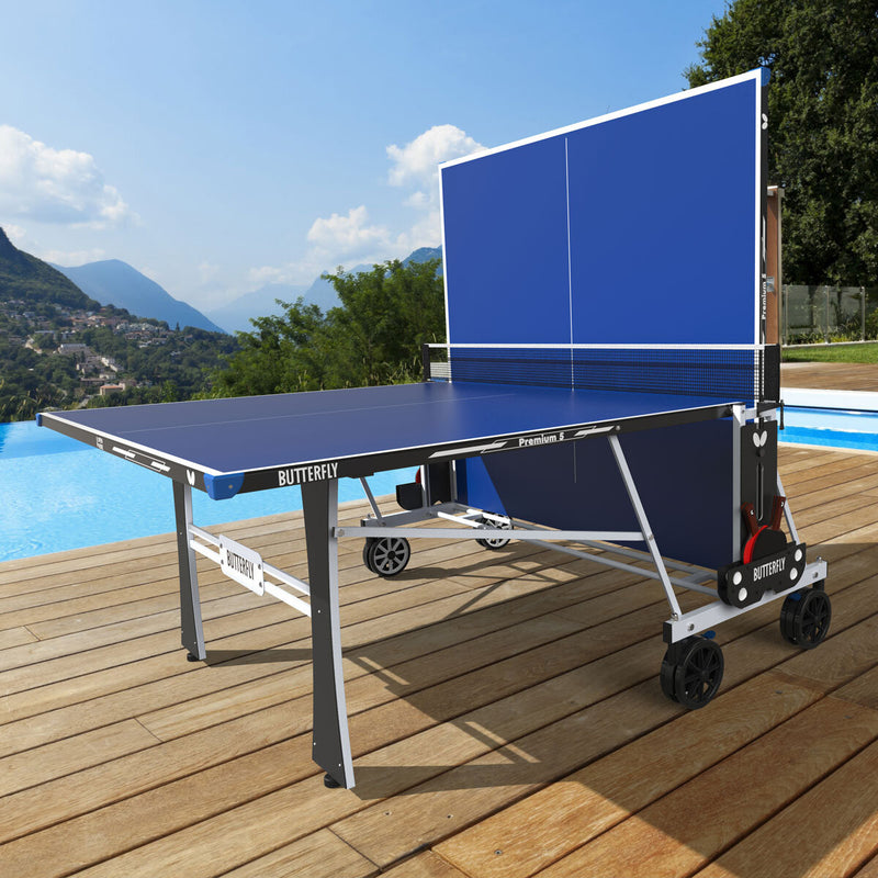 Butterfly Premium 5 Outdoor Table Tennis Table 80kg - British product