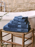 Christy Deep Sea Blue Supreme Luxury Cotton Towel
