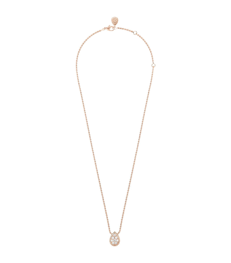Rose Gold And Diamond Serpent Bohème Necklace