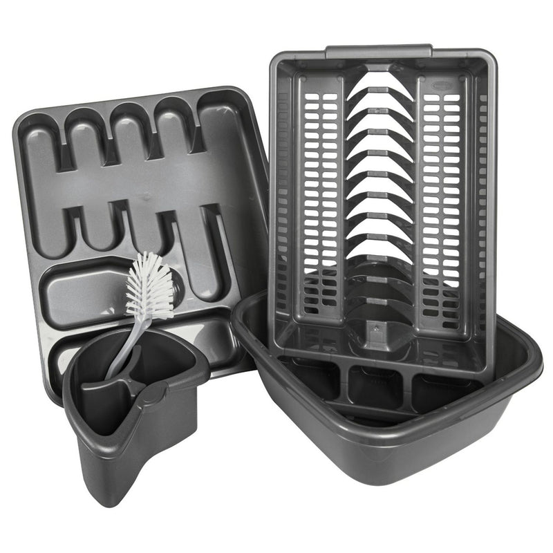 Argos Home Silver kitchen sink top set - British product