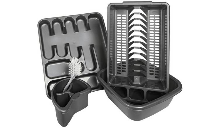 Argos Home Silver kitchen sink top set - British product