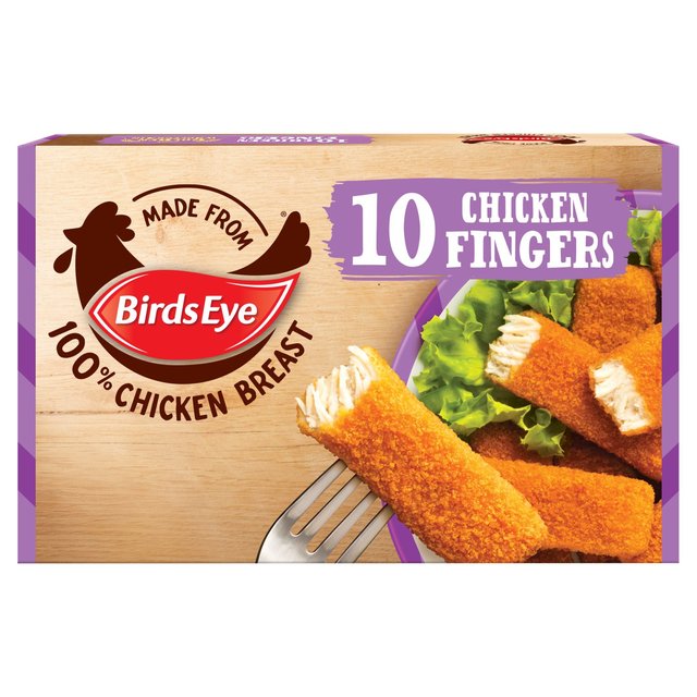 Birds Eye 10 Breaded Chicken Fingers   250g GOODS M&S   