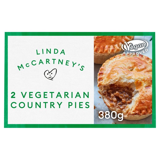 Linda McCartney 2 Frozen Country Pies Deep Fill   380g