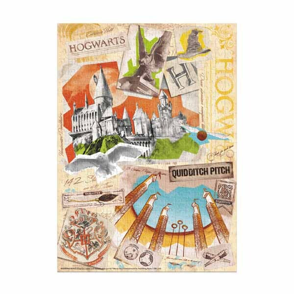 DODO Harry Potter Hogwarts Quidditch puzzle 450 pieces, imported from the UK
