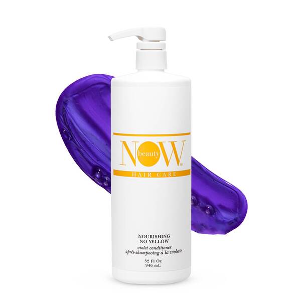 NOW Beauty No Yellow Conditioner 946ml, imported from the UK