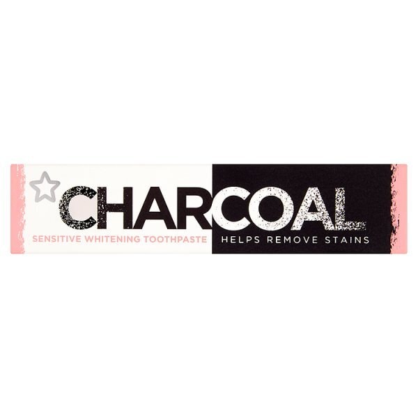 Superdrug Sensitive Charcoal Toothpaste 75ml GOODS Superdrug   