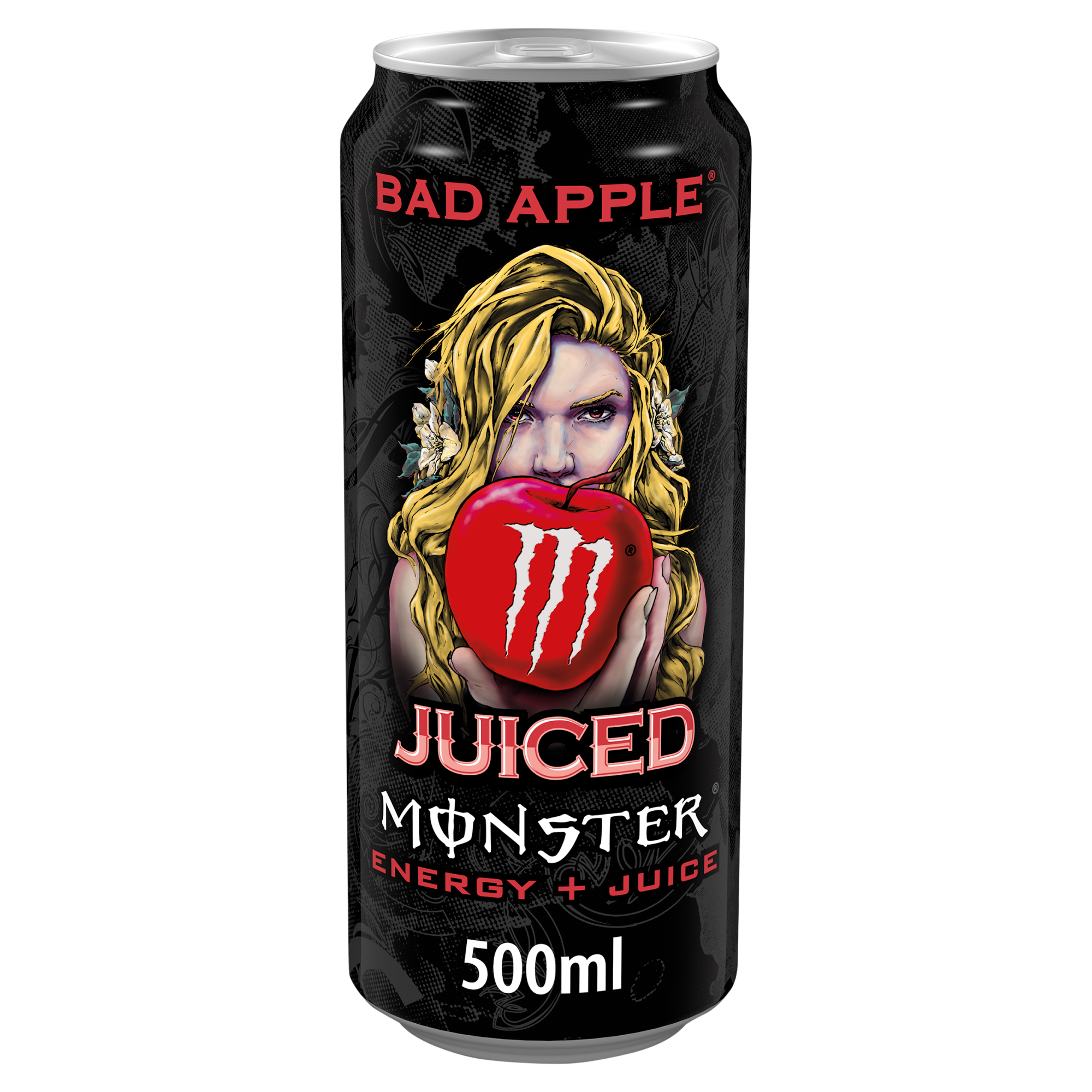 Monster Bad Apple energy drink 12 x 500ml cans, imported from the UK