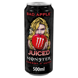 Monster Bad Apple energy drink 12 x 500ml cans, imported from the UK