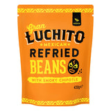 Gran Luchito Refried Beans Smoky Chipotle 4 x 430g, UK Version