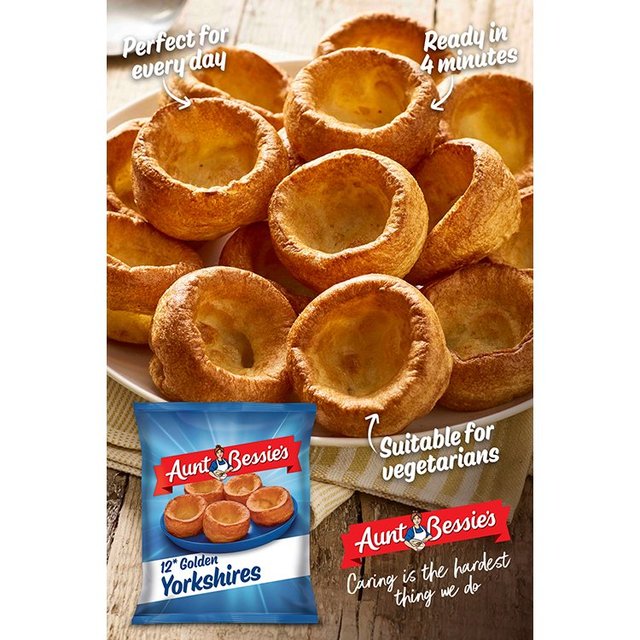 Aunt Bessie's 10 Glorious Golden Yorkshire Puddings    190g