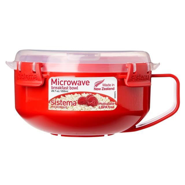 Sistema Plastic Porridge Bowl 850ml Tableware & Kitchen Accessories M&S   