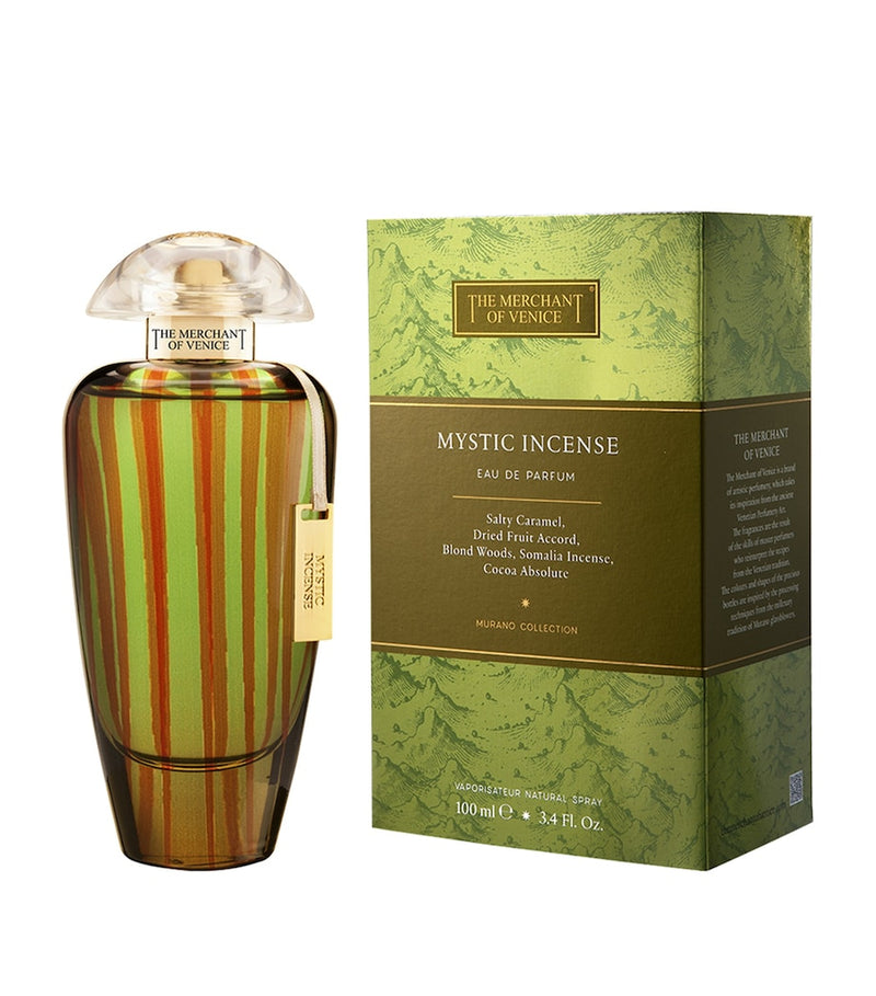 The Merchant of Venice Mystic Incense eau de parfum 100ml, imported from the UK