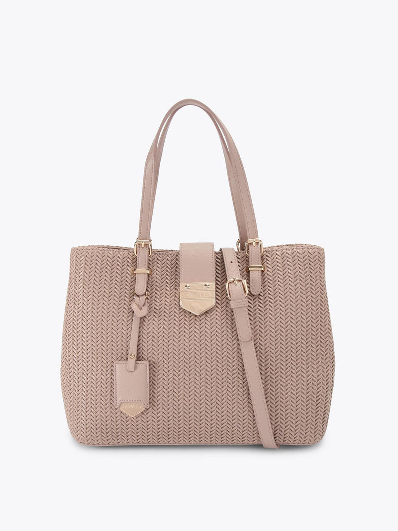 Carvela Brown Maria Midi Tote Bag