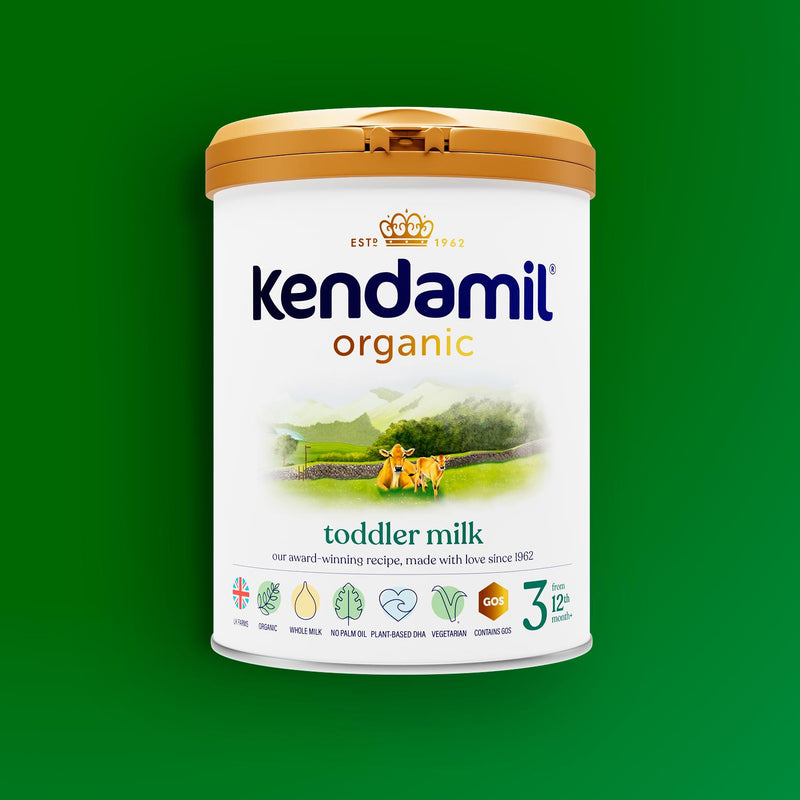 Kendamil Organic 3 Toddler Milk Powder 800g, imported from the UK