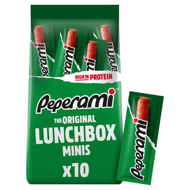 Peperami Original Lunchbox Mini Salami   10 x 10g