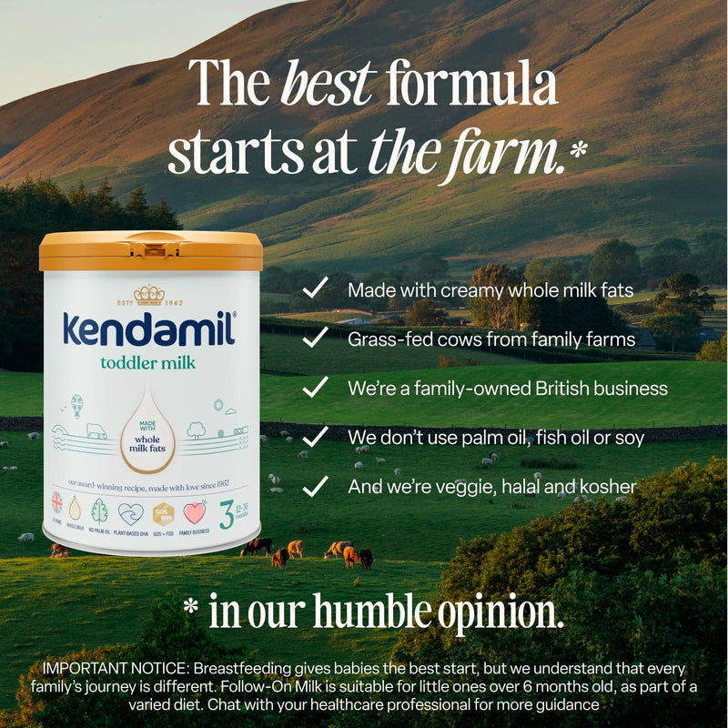 Kendamil toddler milk formula 800g (British brand)