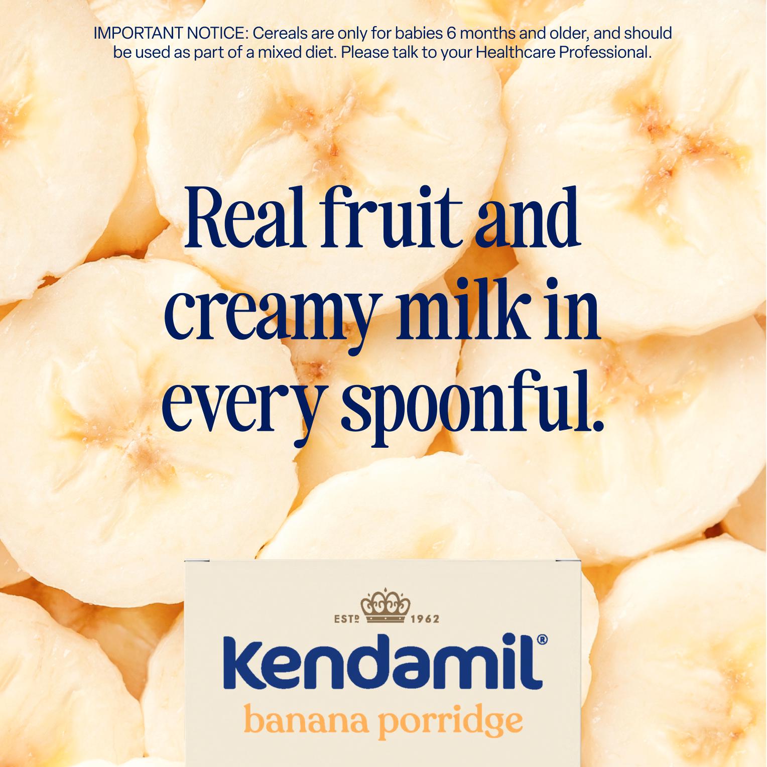 Kendamil banana porridge 150g baby cereal (British brand)