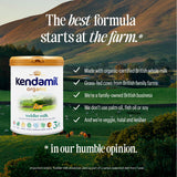 Kendamil Organic 3 Toddler Milk Powder 800g, imported from the UK