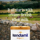 Kendamil organic follow-on milk formula 800g - British product