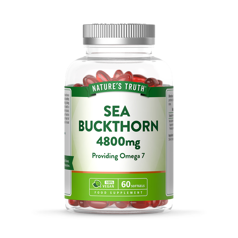 Nature's Truth sea buckthorn 4800mg softgels 60 count (British brand)