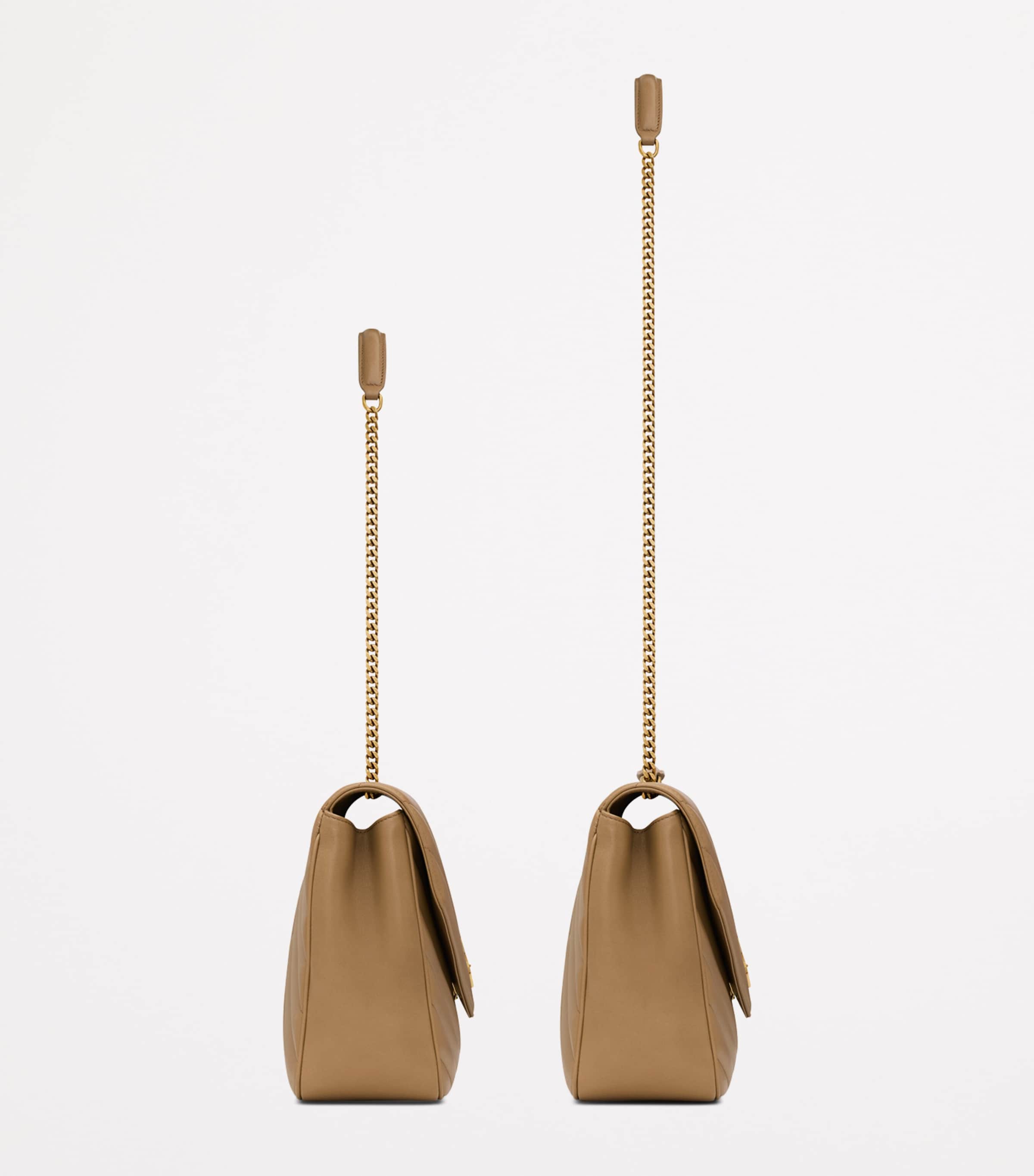 Saint Laurent Loulou shoulder bag large padded lambskin, UK version