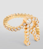 Sophie Bille Brahe yellow gold diamond Ensemble R ring - British product