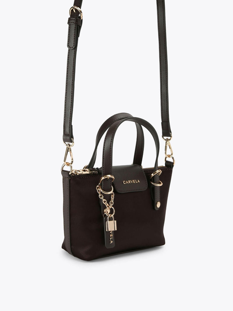 Carvela Marcela brown nylon crossbody bag - British product