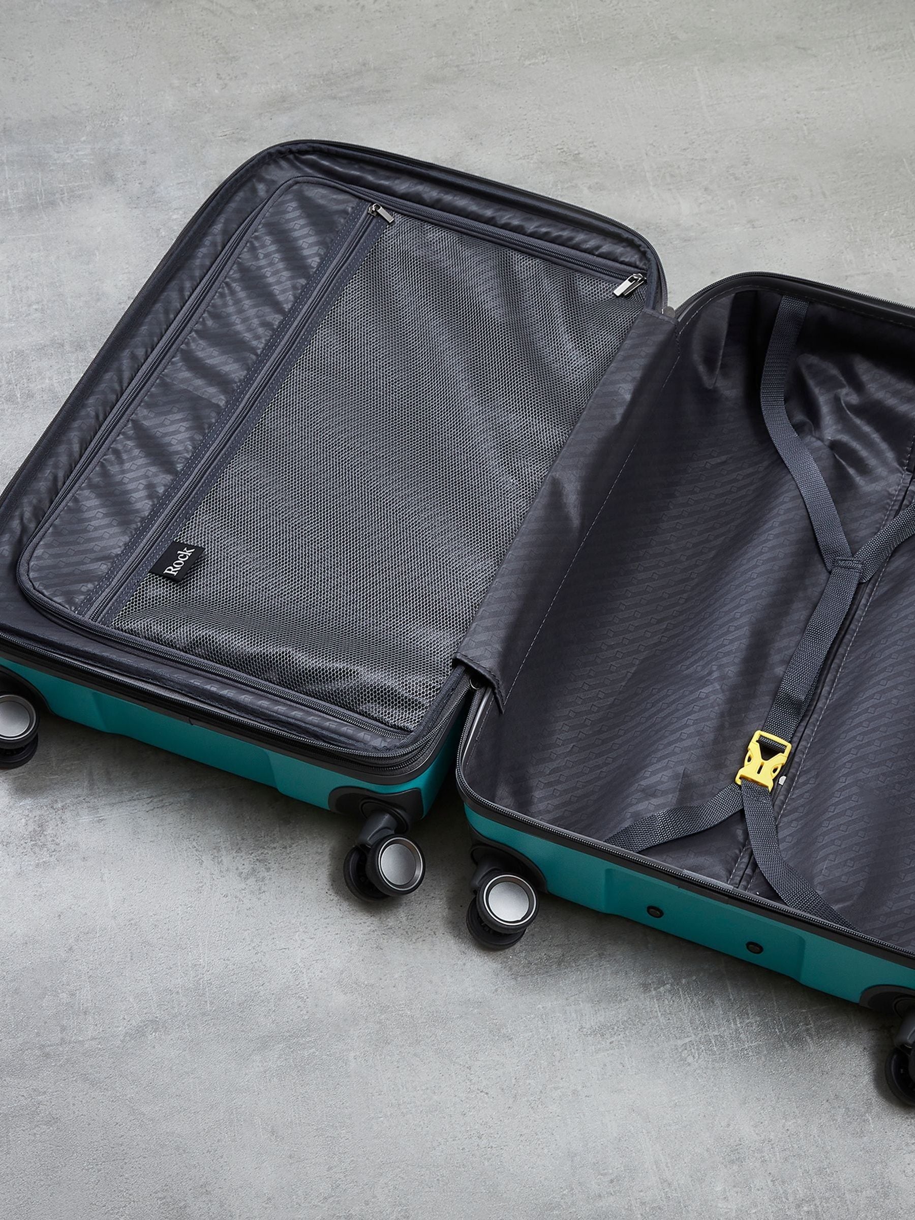 Rock blue small Bali hardshell suitcase 55cm, UK version
