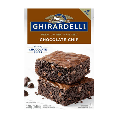 Costco UK Ghirardelli Mélange pour Brownies aux Pépites de Chocolat, 4 x 566g - Acheter en ligne sur McGrocer