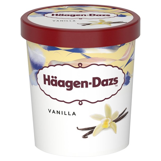 Haagen-Dazs Vanilla Ice Cream   460ml GOODS M&S   