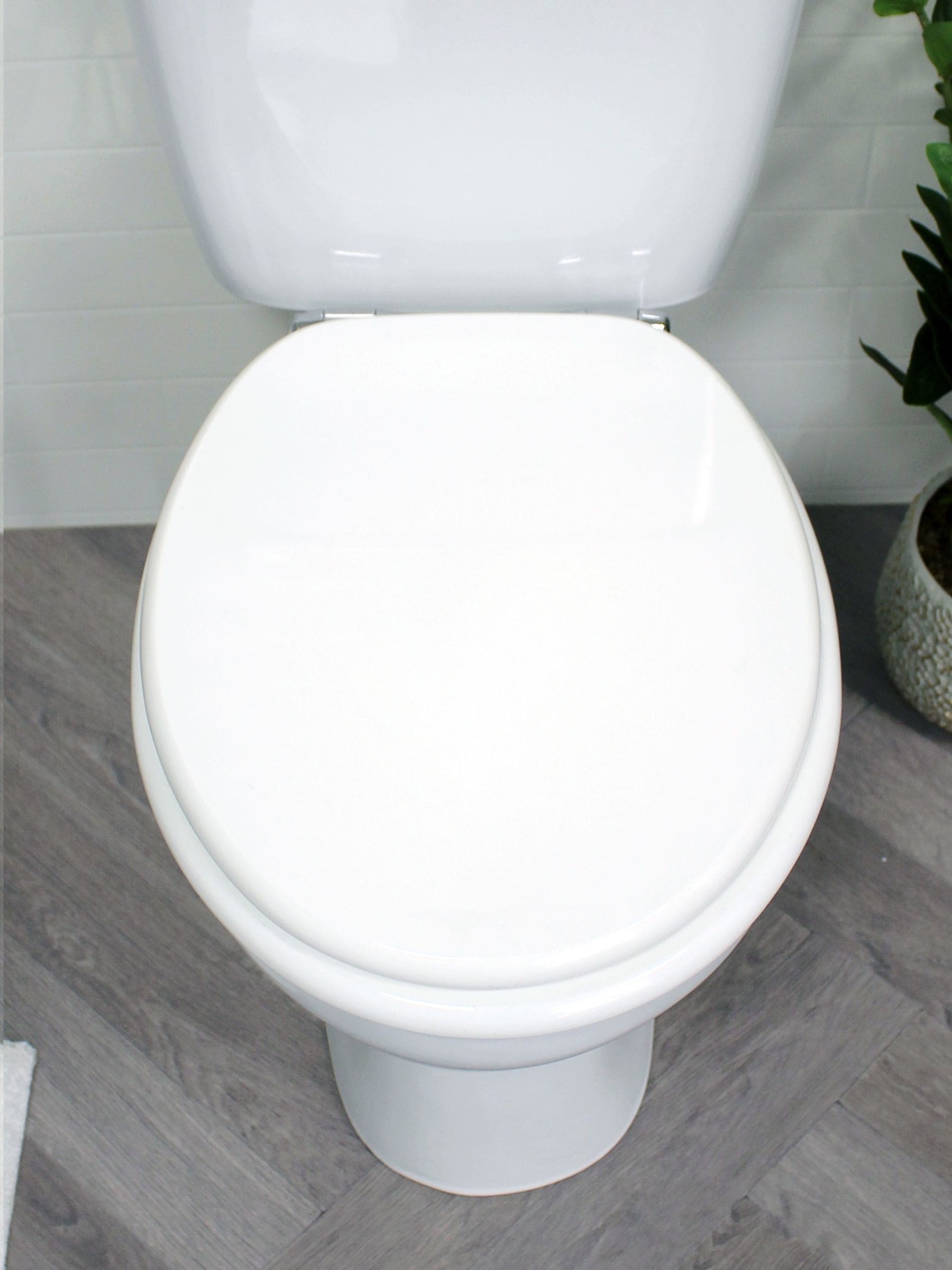 Siège de toilette en bois Showerdrape Oxford (marque britannique)