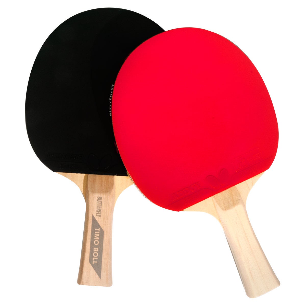 Butterfly Timo Boll table tennis bat set with balls - British product