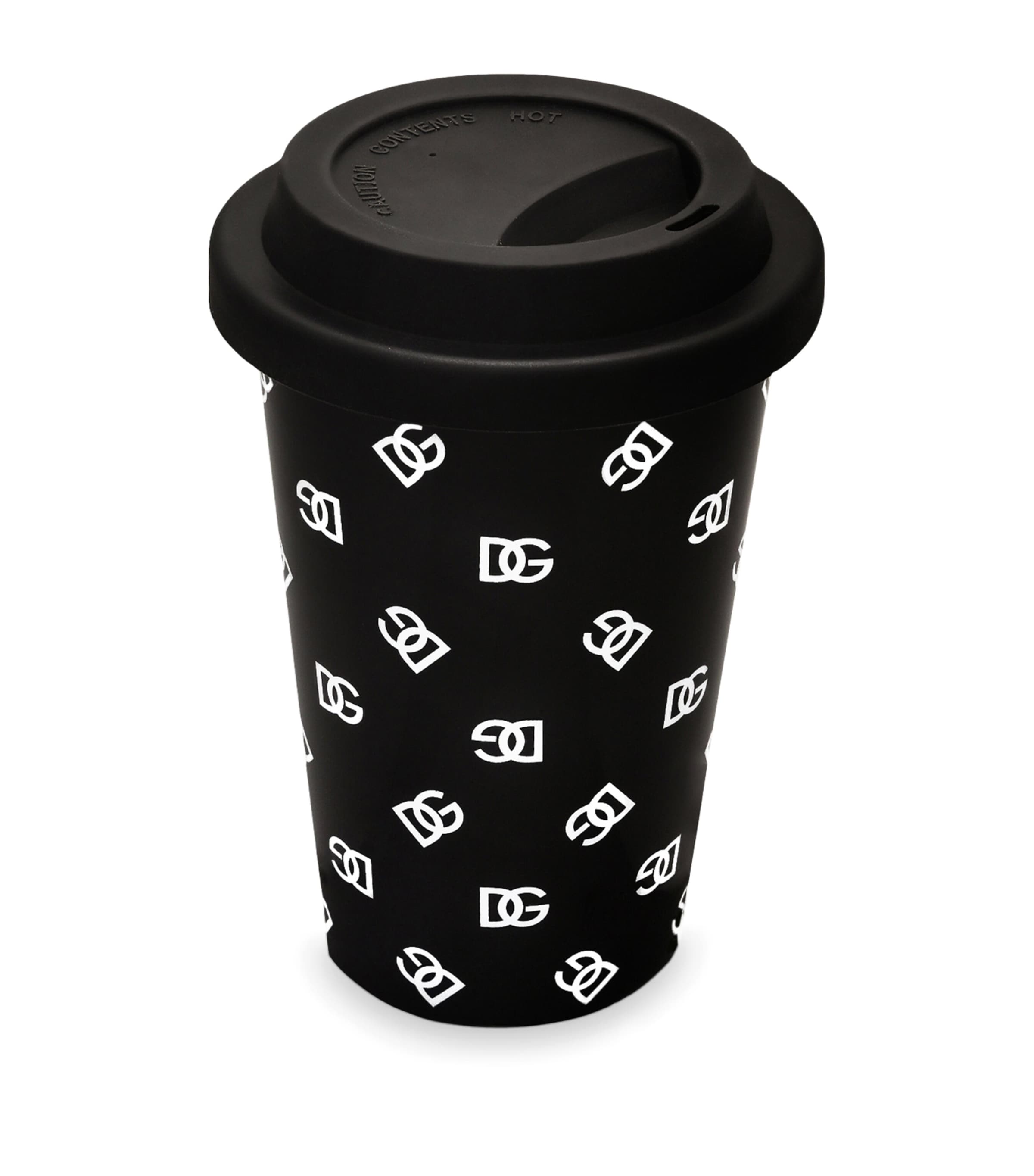 Dolce&Gabbana ceramic travel cup with DG logo - British product
